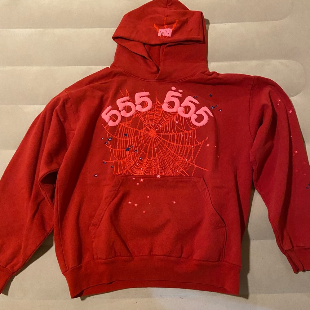 Merlot Red 555 Sp5der Angel Number
Hoodie Large